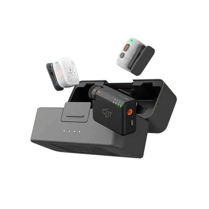 DJI Mic Mini 2S (2TX + 1RX + Charging Case), Black — foto 8
