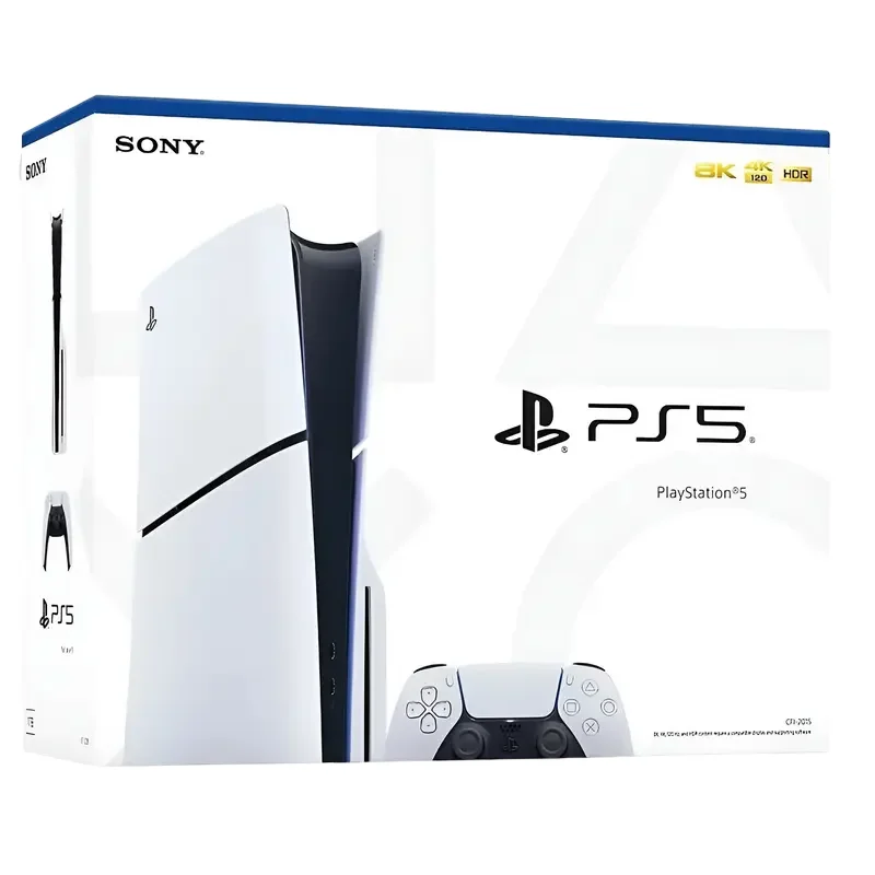 System Video Game Console SONY PlayStation 5 Slim, White — foto 2