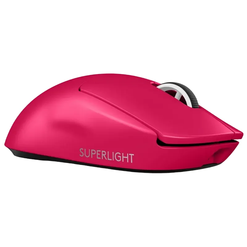 Gaming Mouse Logitech PRO X Superlight 2, Magenta — foto 4