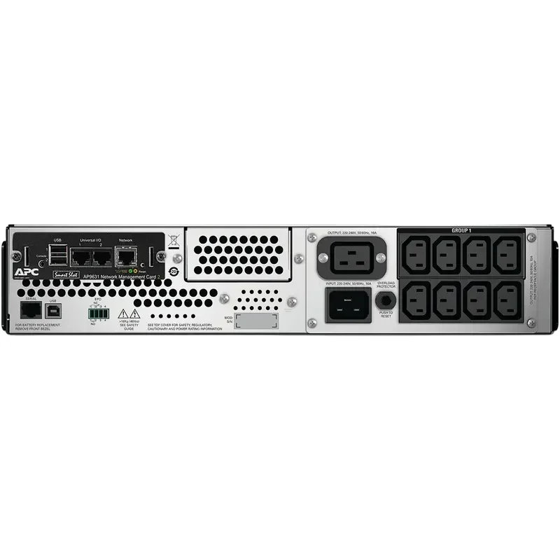 Uninterruptible Power Supply APC Smart-UPS SMT3000RMI2U-NC, Line-interactive, 3000VA, Rack-mount — foto 5