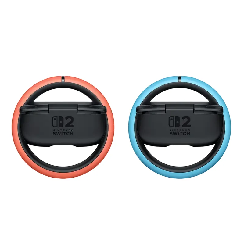 Volan Gaming Nintendo Switch 2 Joy-Con 2 Wheel, Albastru | Roșu — foto 2