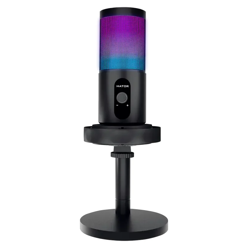 Gaming Microphone HATOR Signify RGB, USB, Black — foto 4