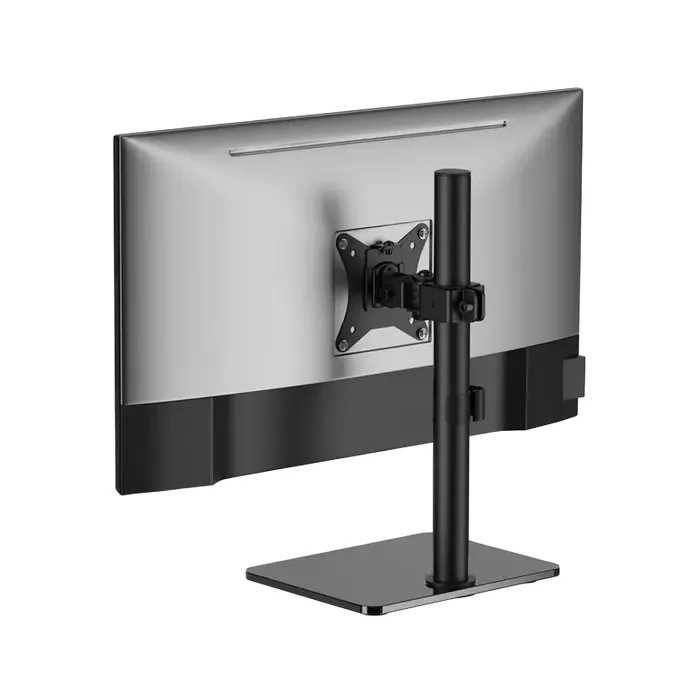 Table/desk stand for  1-monitor Gembird MS-D1ST-03, 17"-32", max.9kg,  VESA: 75x75, 100x100 — foto 5