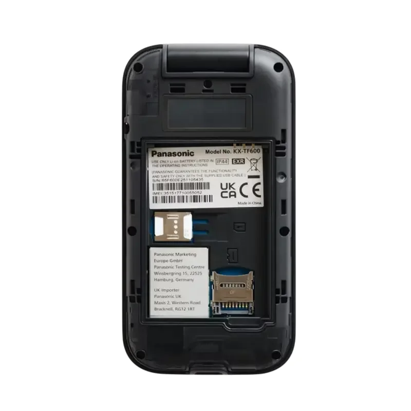 KX-TF600 Panasonic 4G Black Clam Shell — foto 2