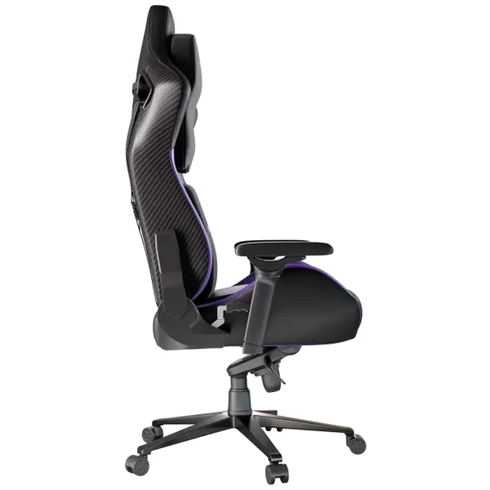 Игровое кресло Proove Gaming Major, Искусственная кожа, Чёрный | Фиолетовый — foto 4