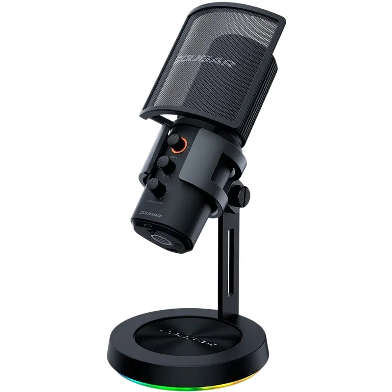 Microfon Gaming Cougar Screamer-X, Cu fir, Negru — foto 6