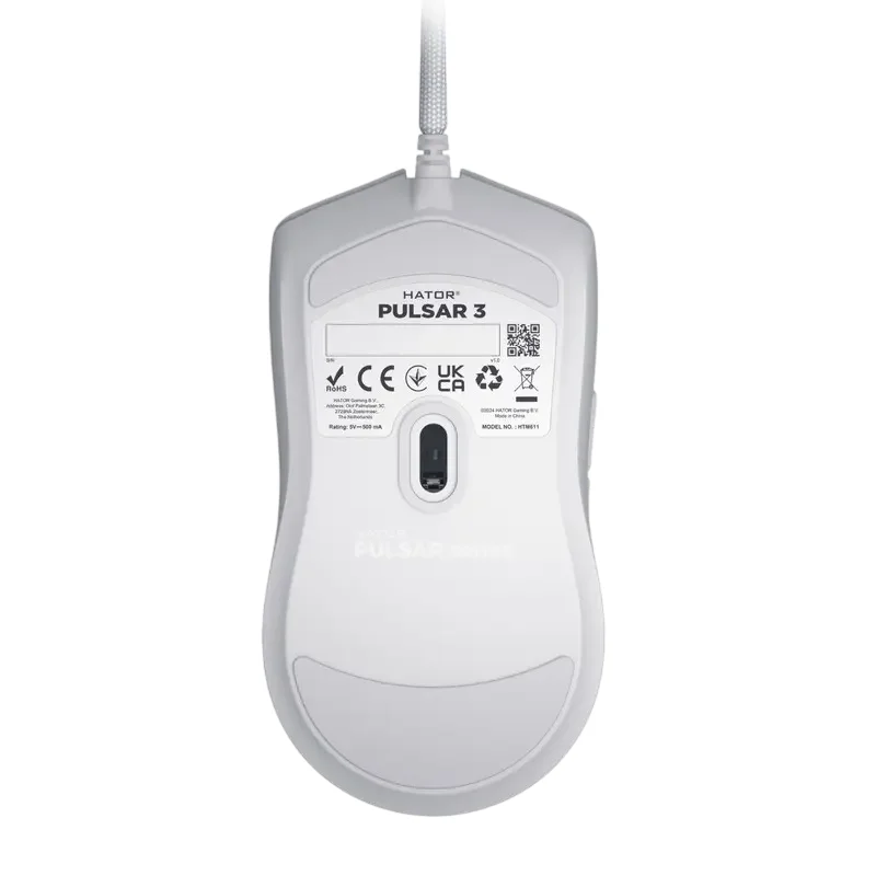 Gaming Mouse HATOR Pulsar 3, Alb — foto 5