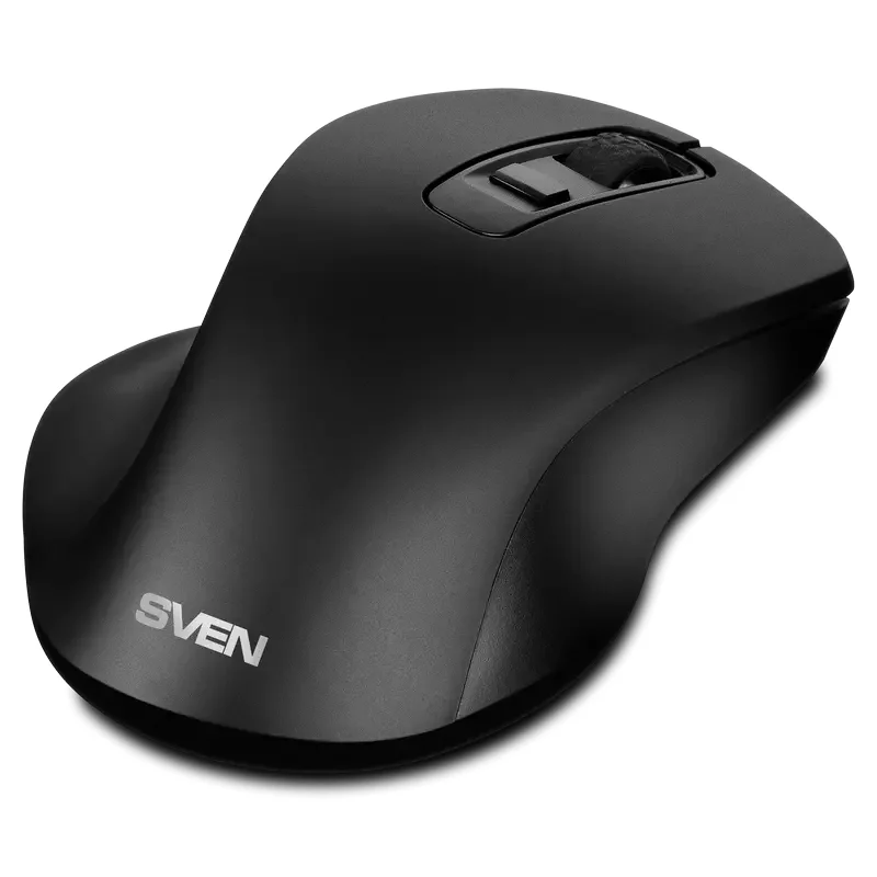 Set Tastatură + Mouse SVEN C3500W, Fără fir, Negru — foto 4