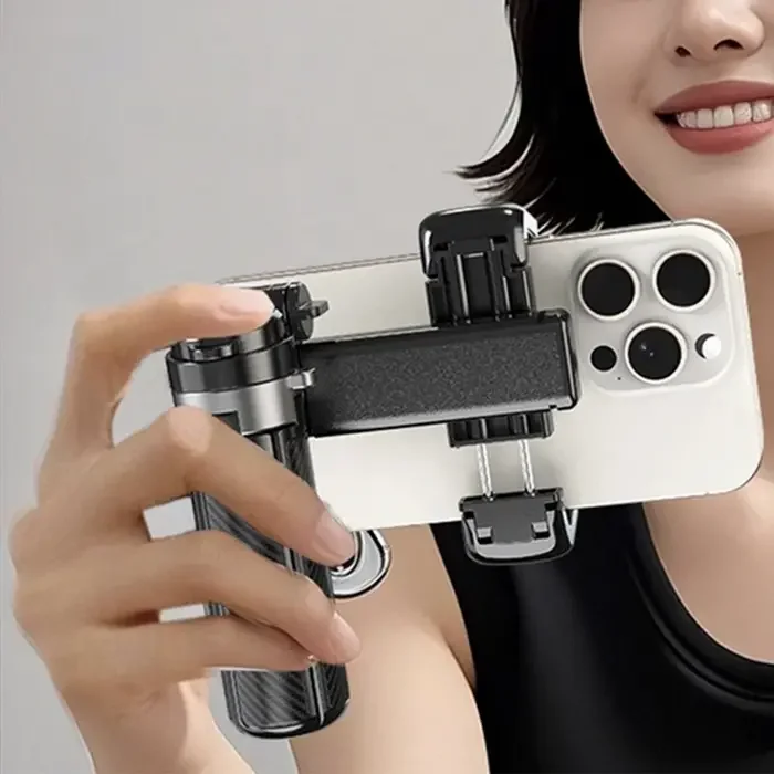 Tripod & Selfie Stick Portable XO SS29 (64cm), Black — foto 8