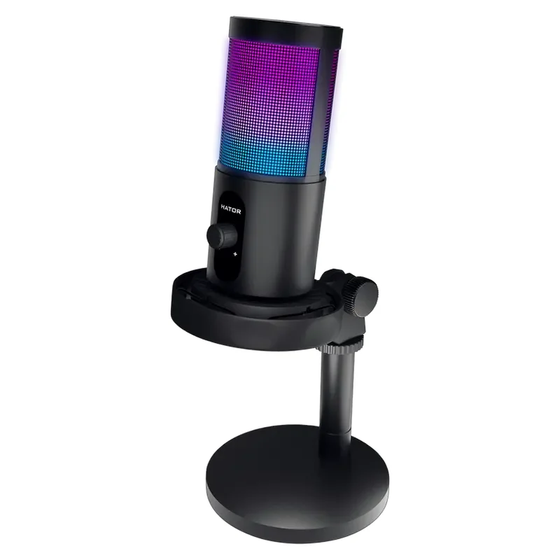 Gaming Microphone HATOR Signify RGB, USB, Black — foto 5