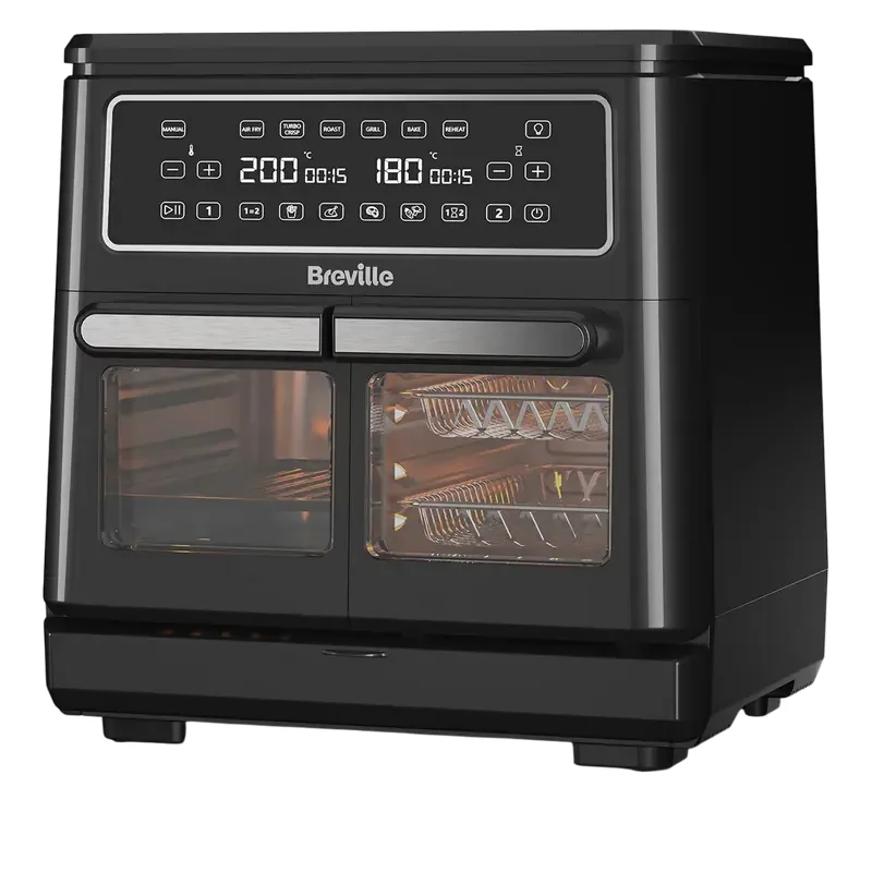 Friteuză cu aer cald Breville Halo Flexi, Negru — foto 6