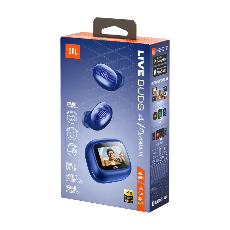 True Wireless JBL LIVE Buds 4, Blue — foto 3