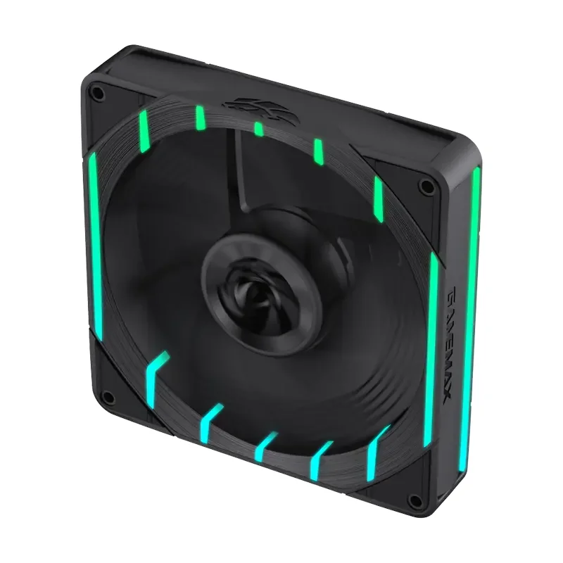 PC Case Fan GAMEMAX Tornado T12, Reversed, 120mm, ARGB, 24 LED, 9 blades, PWM, <32.12dB, 66.89 CFM, — foto 10