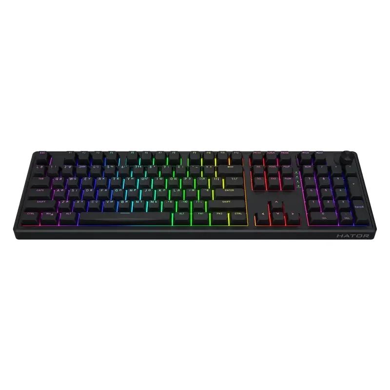 Keyboard HATOR Skyfall 100, Wired, Black — foto 2