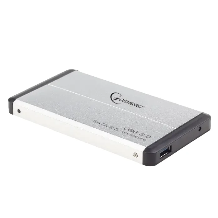 External Case Gembird EE2-U3S-2-S, Silver (EE2-U3S-2-S) — foto 4