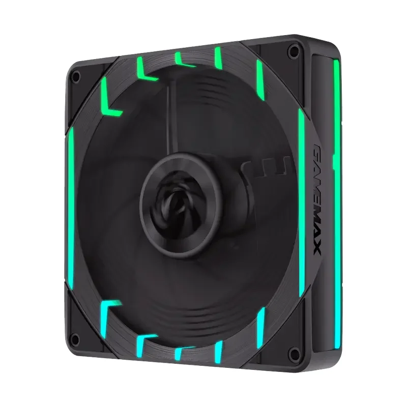 PC Case Fan GAMEMAX Tornado T12, Reversed, 120mm, ARGB, 24 LED, 9 blades, PWM, <32.12dB, 66.89 CFM, — foto 6