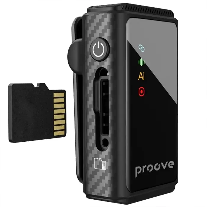 Microphone Wireless Microphone System Proove Forum Pro (Lightning/Type-C/AUX), Black — foto 6