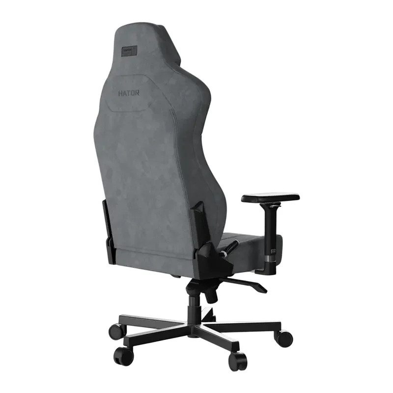 Scaun Gaming HATOR Arc 3 XL, Velur, Gri — foto 9