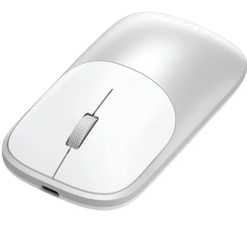 Wireless Mouse Satechi Slim EX, 3 buttons, Ambidextrous, Rechargeable, Bluetooth 5.0, Silver — foto 5