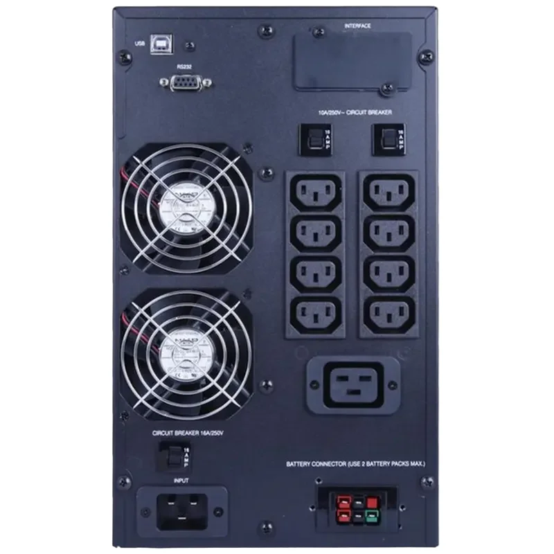 Uninterruptible Power Supply PCM MAC-3000, Online, 3000VA, Tower — foto 2
