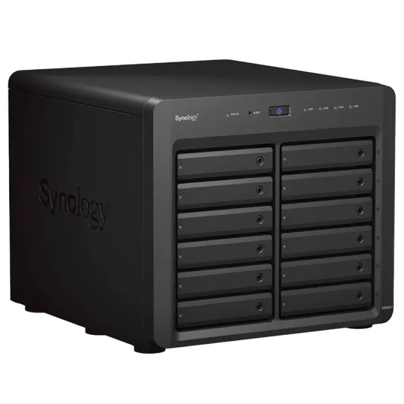 Network Attached Storage SYNOLOGY DS2422+, Black — foto 5