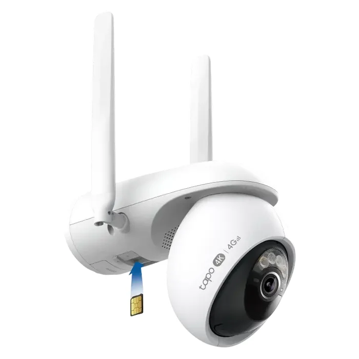 TP-Link Outdoor TAPO C665G KIT, 4K 8Mpix, IP65, Pan/Tilt, 4G/LTE, Battery Powered Security Camera + — foto 2