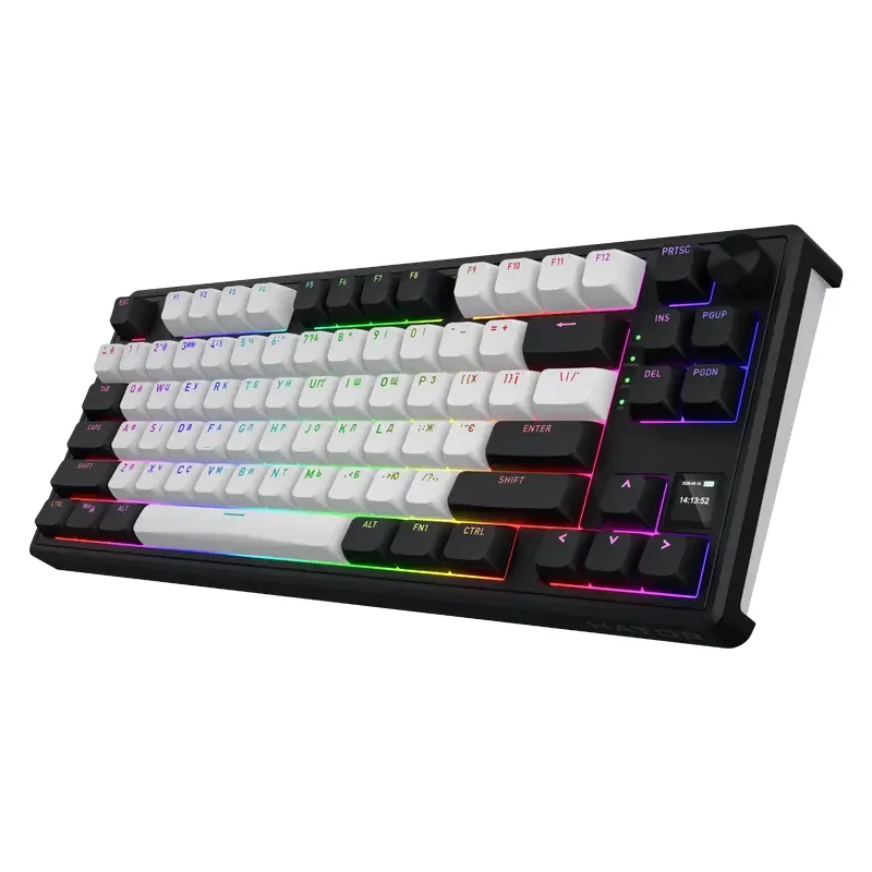 Keyboard HATOR Skyfall 80 MAG ULTIMA 8K, Wired / Wireless, Black | White — foto 6