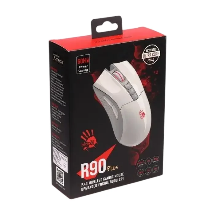Gaming Mouse Bloody R90 Plus, White — foto 4