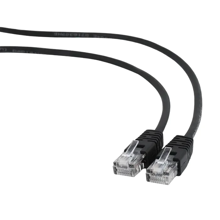 Патч-корд Cablexpert PP12-7.5M/BK, CAT5e UTP, 7,5м, Чёрный — foto 3