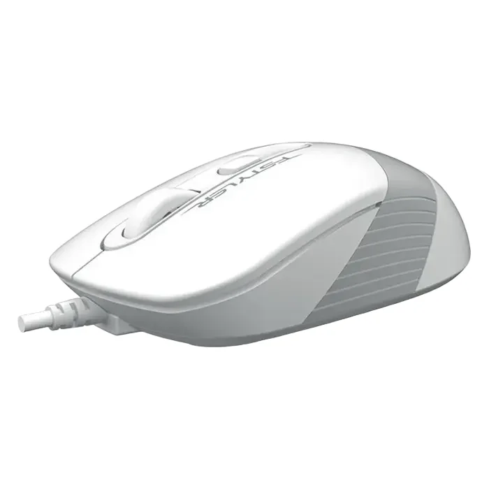Mouse A4Tech FM10, White/Grey — foto 2