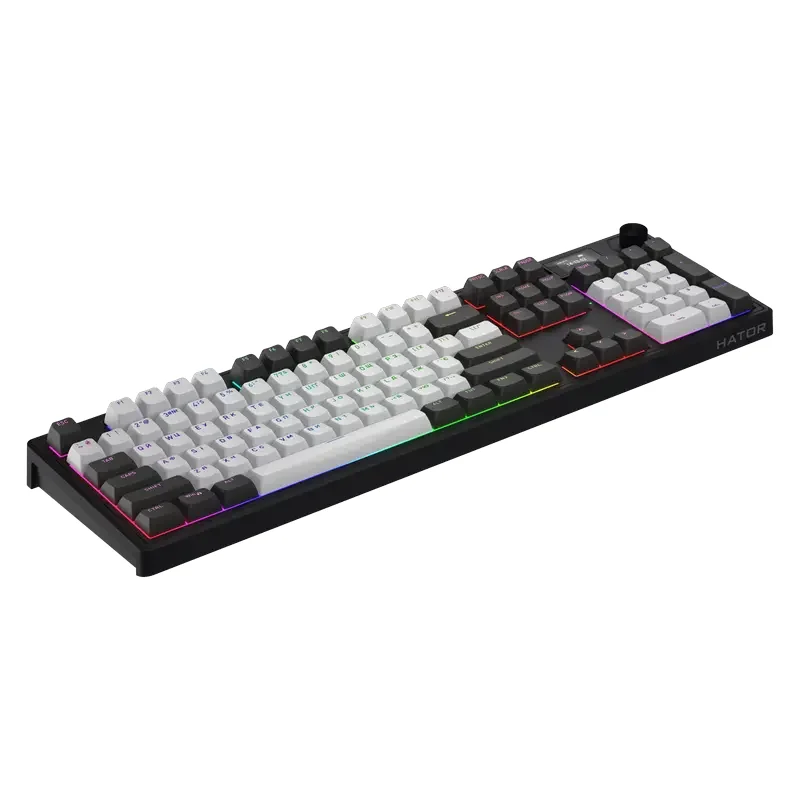 Tastatură HATOR Skyfall 100 PRO, Cu fir / Fără fir, Negru | Gri — foto 6