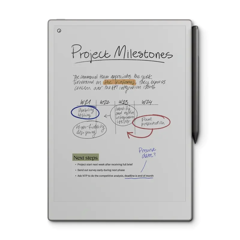 reMarkable Paper Pro 11.8" Bundle 2/64GB with Marker Plus Keyboard Folio Basalt English-US — foto 4