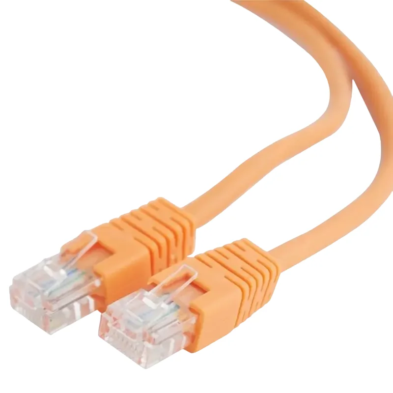 0.25m, Patch Cord  Orange, PP12-0.25M/O, Cat.5E, Cablexpert, molded strain relief 50u" plugs — foto 3