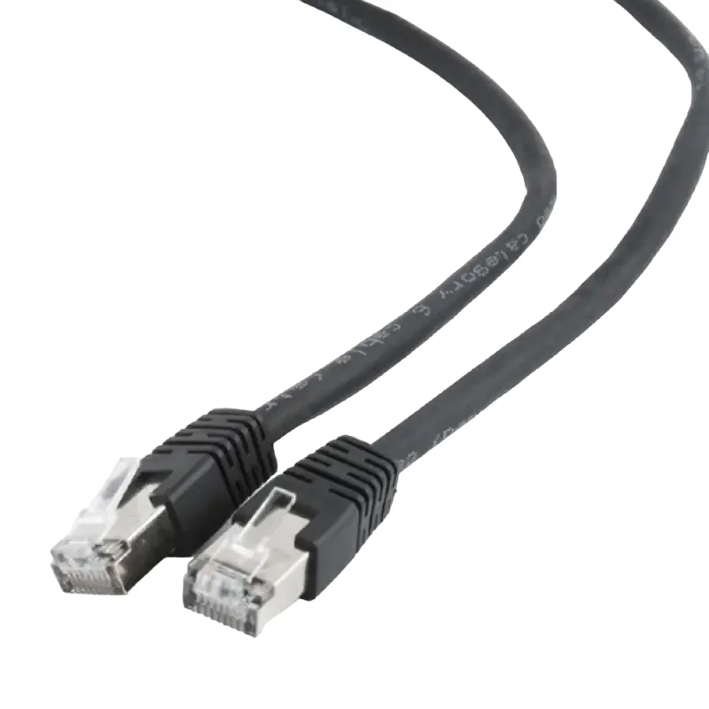 Patch cord Cablexpert PP6-3M/BK, Cat6 FTP , 3m, Black — foto 3