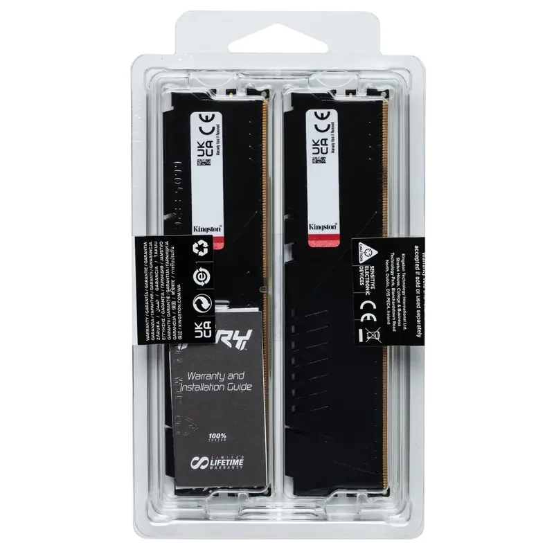 Memorie RAM Kingston FURY Beast, DDR5 SDRAM, 5600 MHz, 64GB, KF556C36BBEK2-64 — foto 3