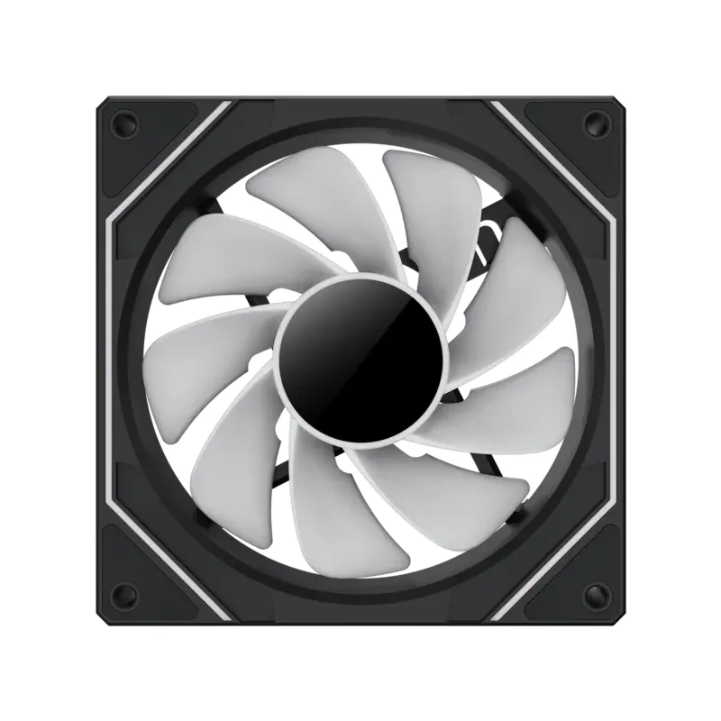 PC Case Fan GAMEMAX FN12A-S8I-R, Reversed, 120mm, ARGB, 24 LED, 9 blades, PWM, <31.21dB, 44.35 CFM, — foto 6