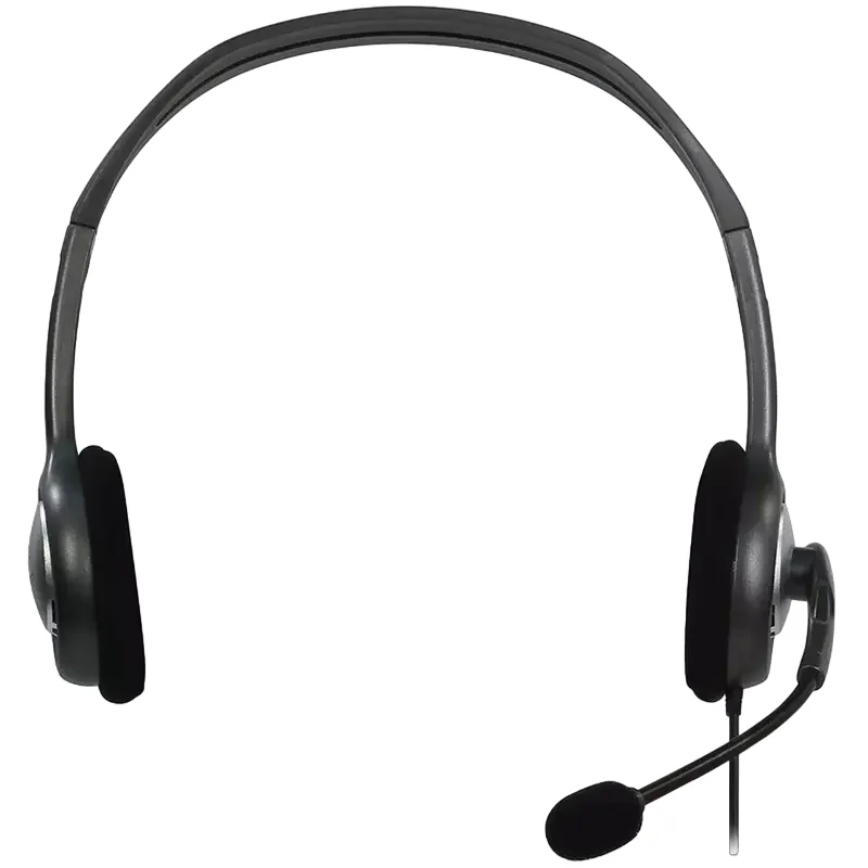 Headphones Logitech H111, Gray — foto 2