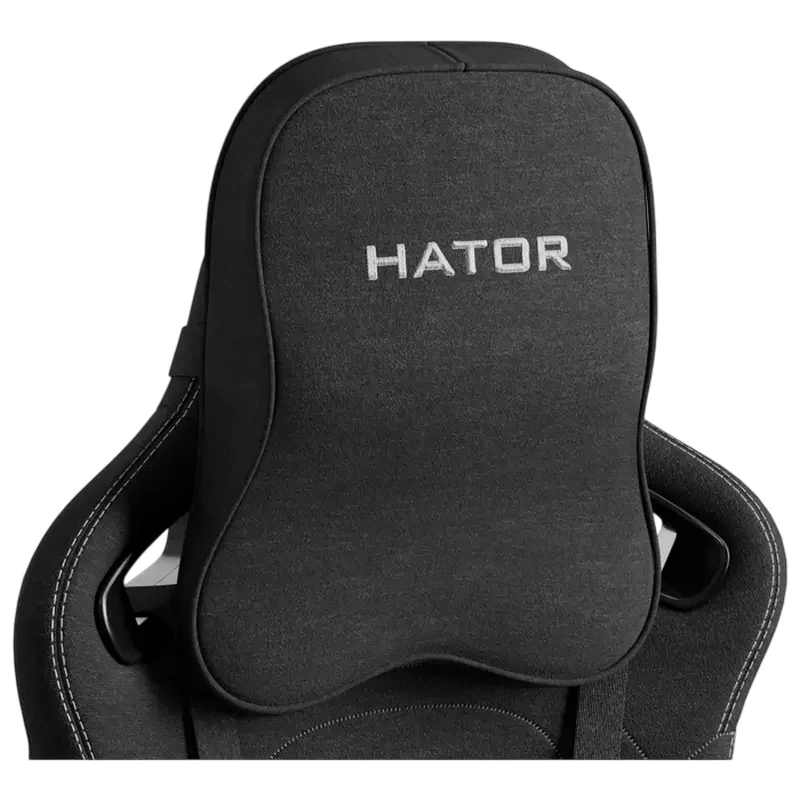 HATOR Arc Fabric  Gaming Chair, Jet Black — foto 4