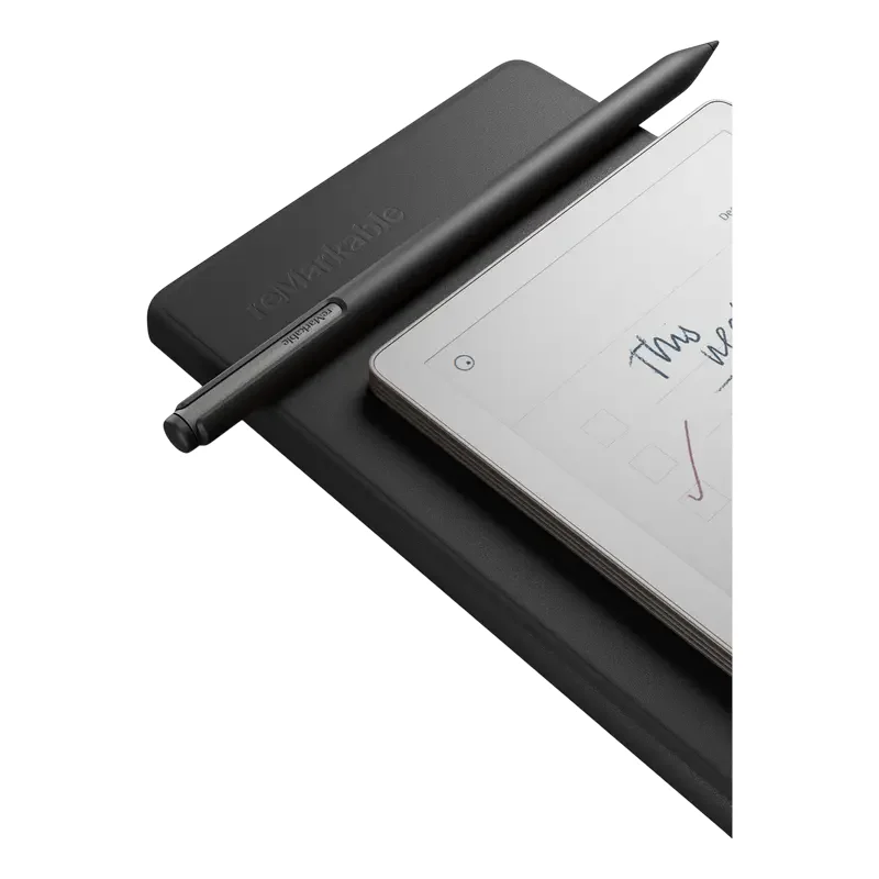 reMarkable Paper Pro Move 7.3" Bundle 2/64GB with Marker Plus Book Folio Cover, Leather Black — foto 5