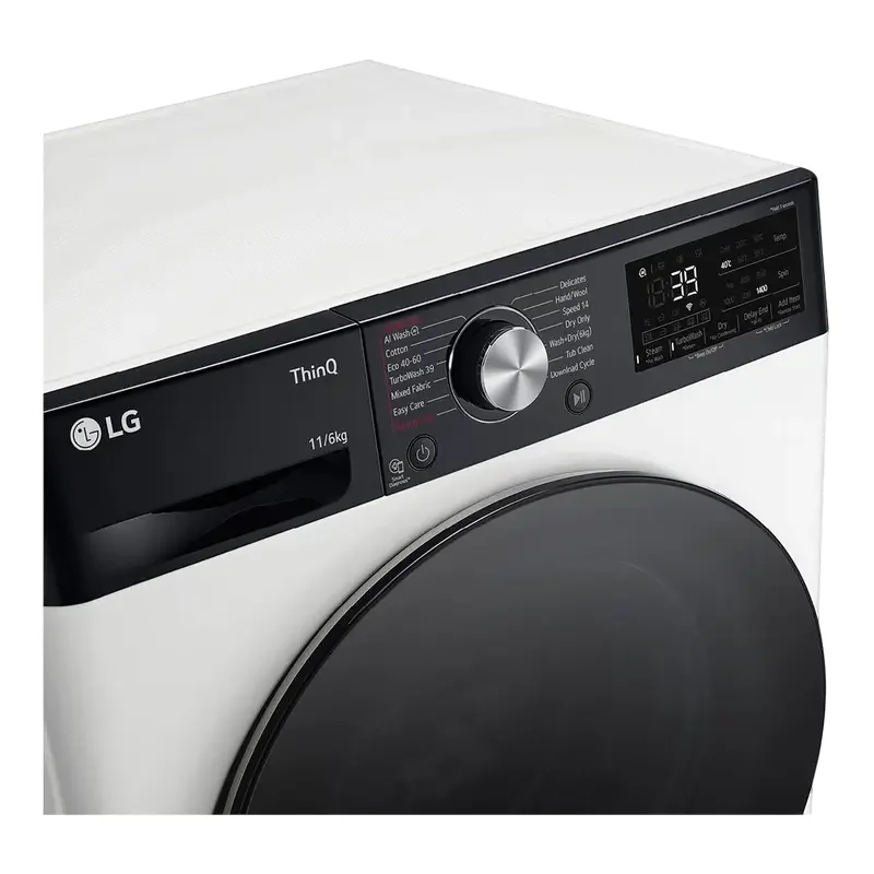 Стирально-сушильная машина LG F4DR711S2H, 10кг, Белый — foto 13