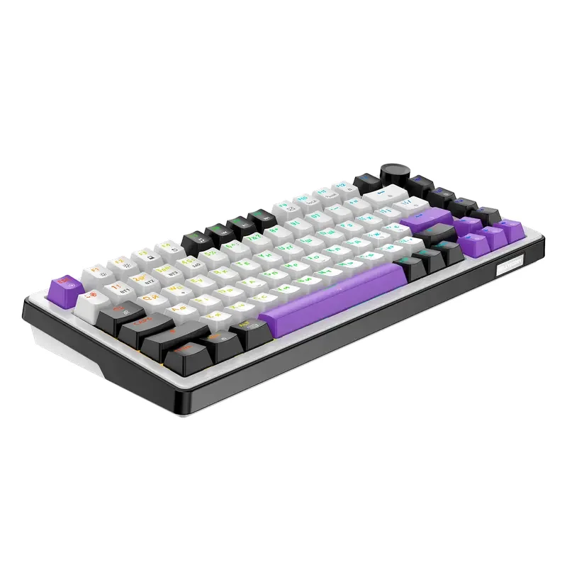 Keyboard HATOR Hellyberry HK75 Wireless, Wired / Wireless, White — foto 7