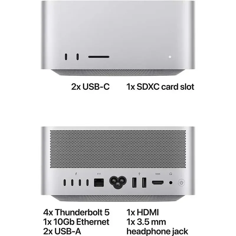 Apple Mac Studio MHL64UA/A, Silver (M5 Max 18 CPU 32 GPU 36GB 512GB SSD) — foto 8