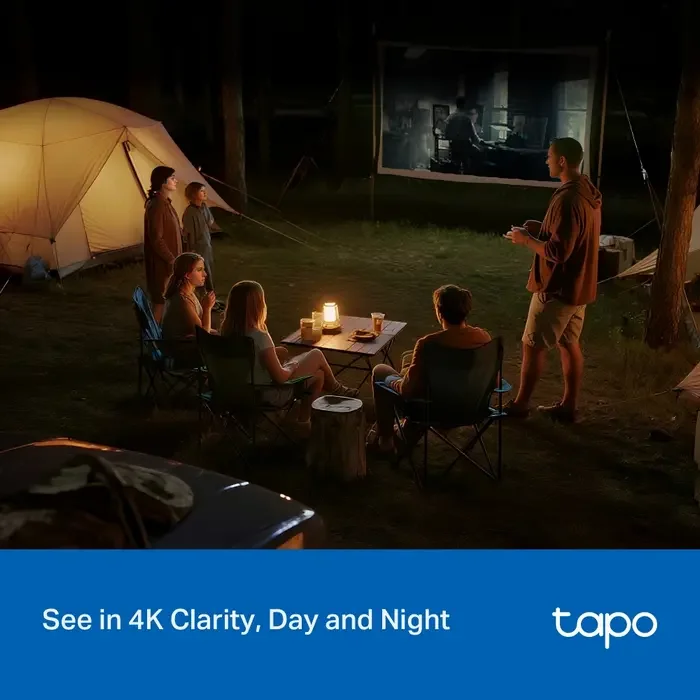 TP-Link Outdoor TAPO C665G KIT, 4K 8Mpix, IP65, Pan/Tilt, 4G/LTE, Battery Powered Security Camera + — foto 10