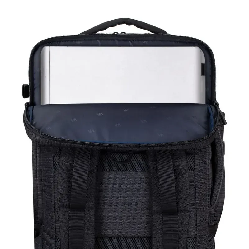 Backpack Rivacase 8461 ECO, for Laptop 17,3" & City bags, Black — foto 3