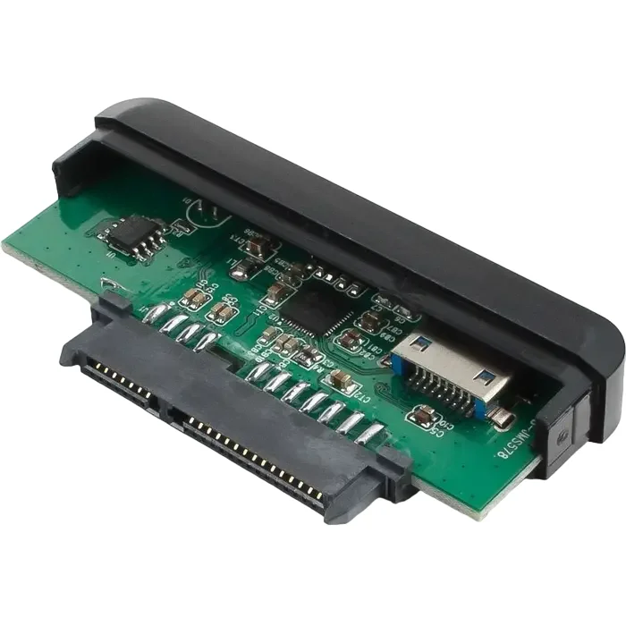 External Case Gembird EE2-U3S-2-S, Silver (EE2-U3S-2-S) — foto 2