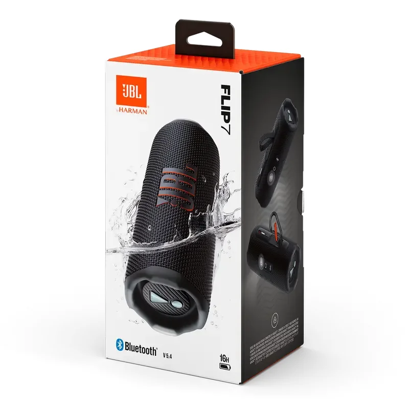 Boxă portabilă JBL Flip 7, Negru — foto 12