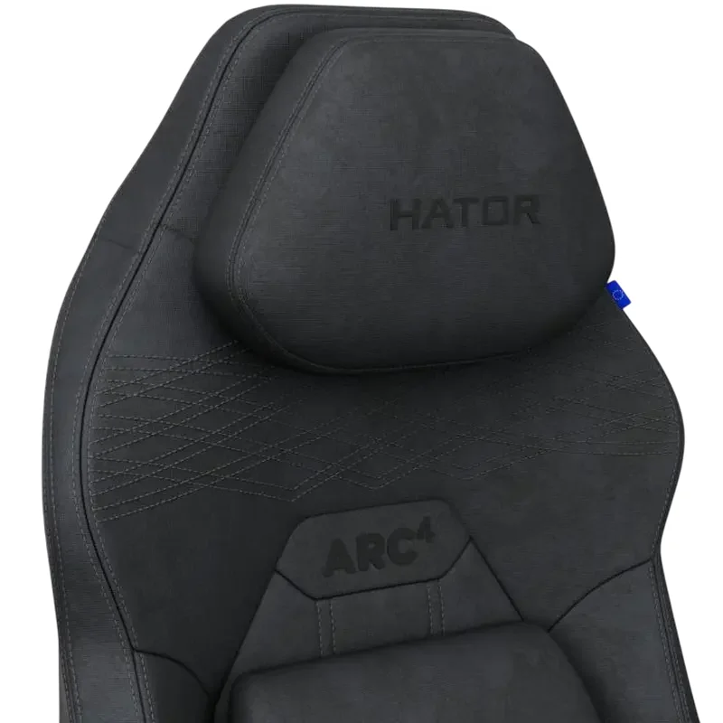 HATOR Arc 4 L Velur Gaming chair, Black — foto 9