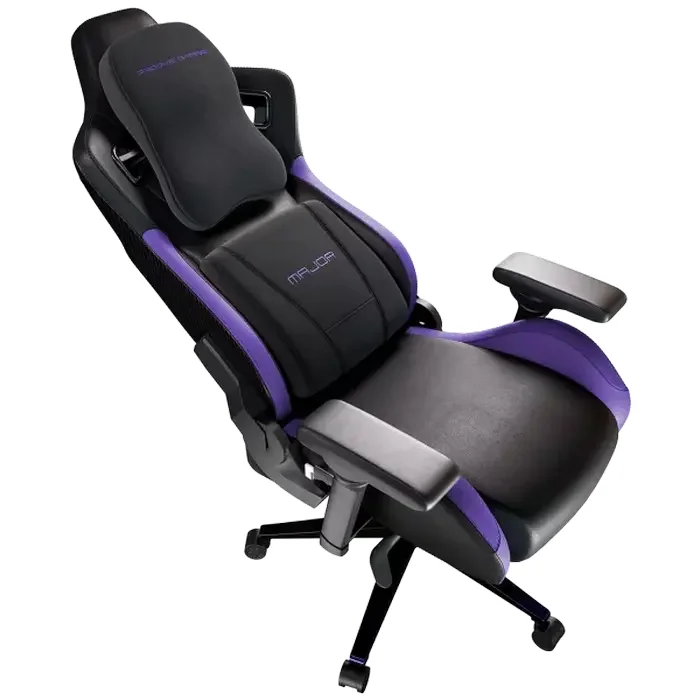 Игровое кресло Proove Gaming Major, Искусственная кожа, Чёрный | Фиолетовый — foto 3