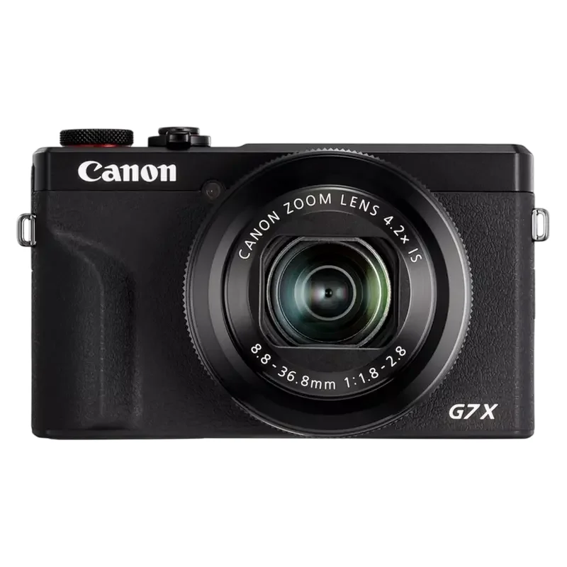 Aparat Foto Compact Canon PowerShot G7 X Mark III, Vlogger Kit, Negru — foto 4