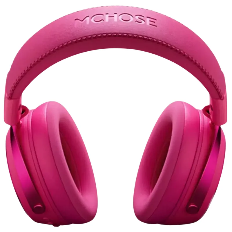 Gaming Headsets MCHOSE X9, Wireless/Wired Analog, Rose Red — foto 2